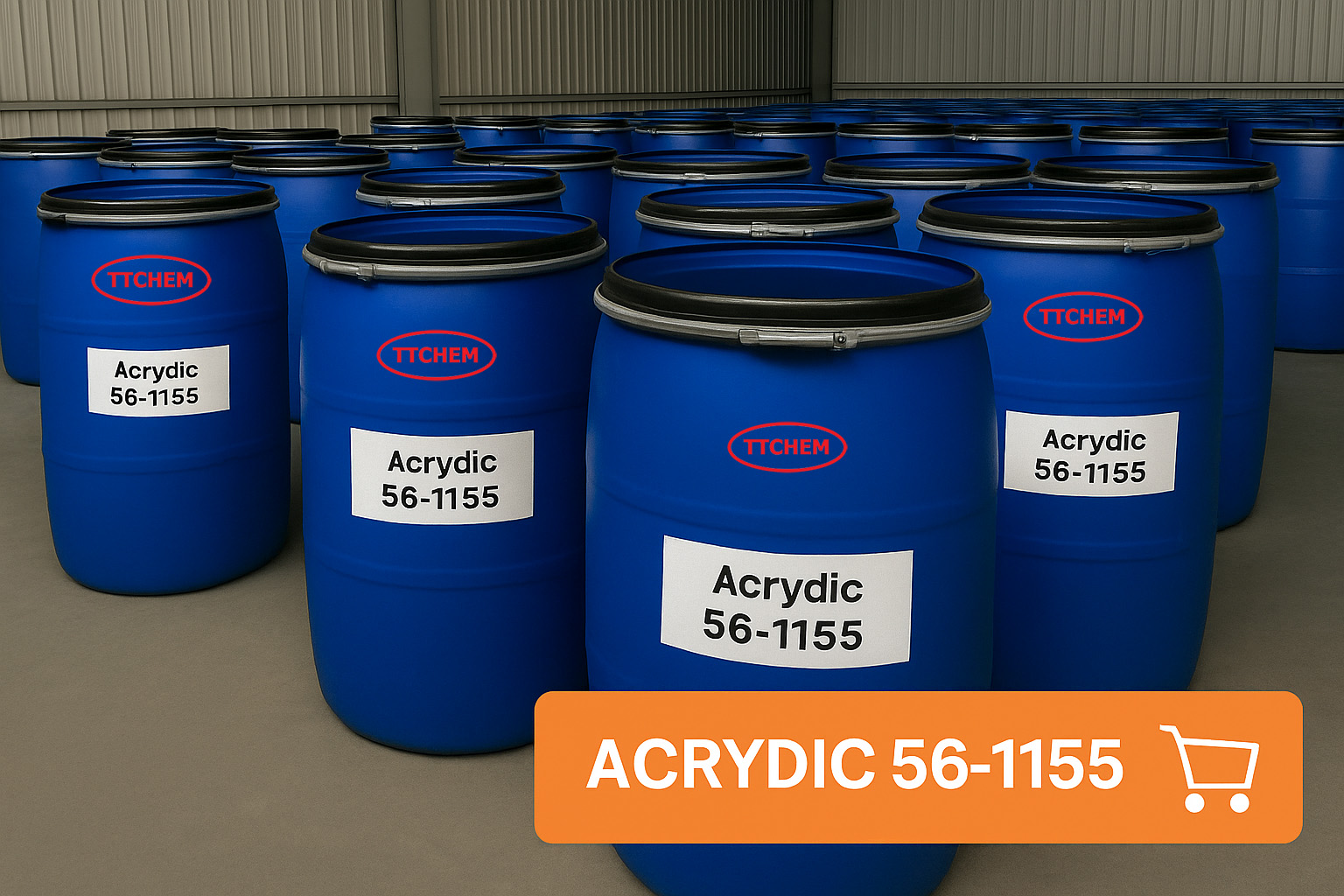 ACRYDIC 56-1155 – Nhựa Acrylic Nhiệt Dẻo Cao Cấp Cho Sơn 1K Phủ Nhựa