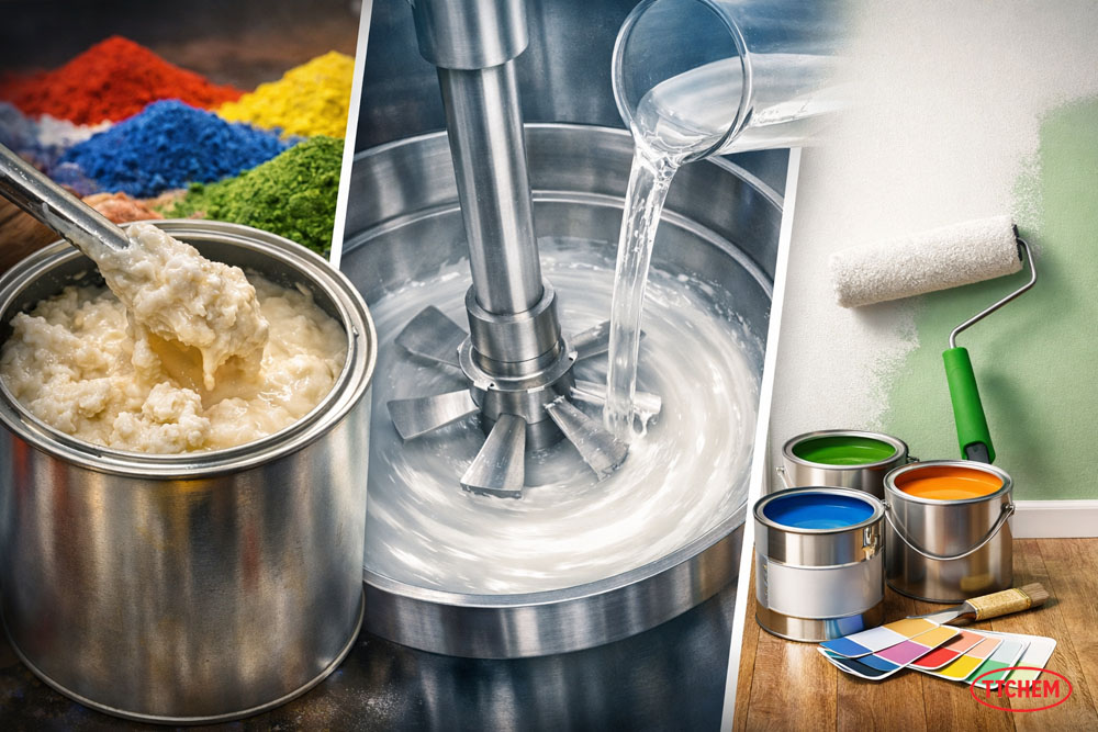 Chất Phân Tán 5040 – Giải Pháp Nâng Cao Hiệu Quả Phân Tán Bột Màu Trong Ngành Sơn