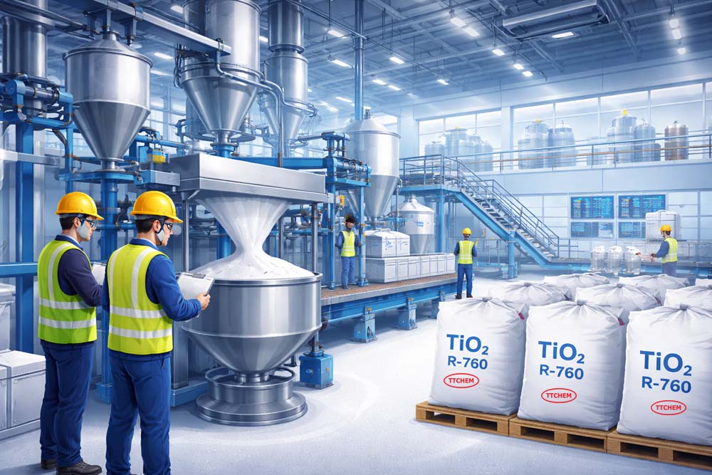 TiO₂ R-760 – Giải Pháp Bột Màu Titan Cao Cấp Cho Ngành Công Nghiệp Sơn, Nhựa & Mực In